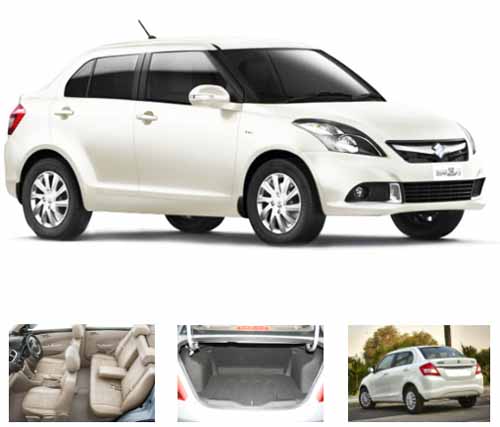 Swift Dzire Car on Rent