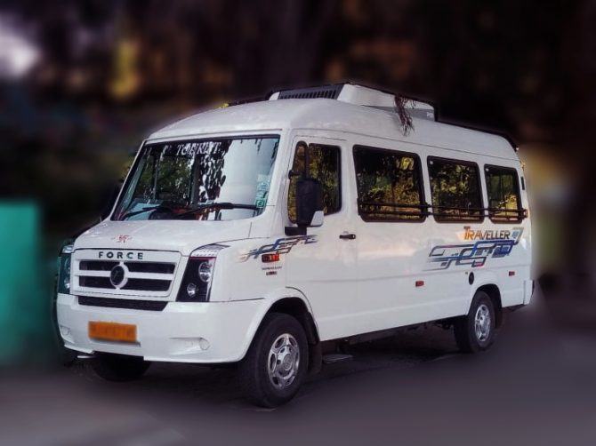 16 seater tempo traveller in gandhinagar