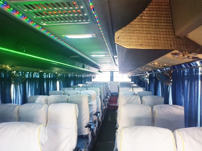 56 Seater Bus Interior
